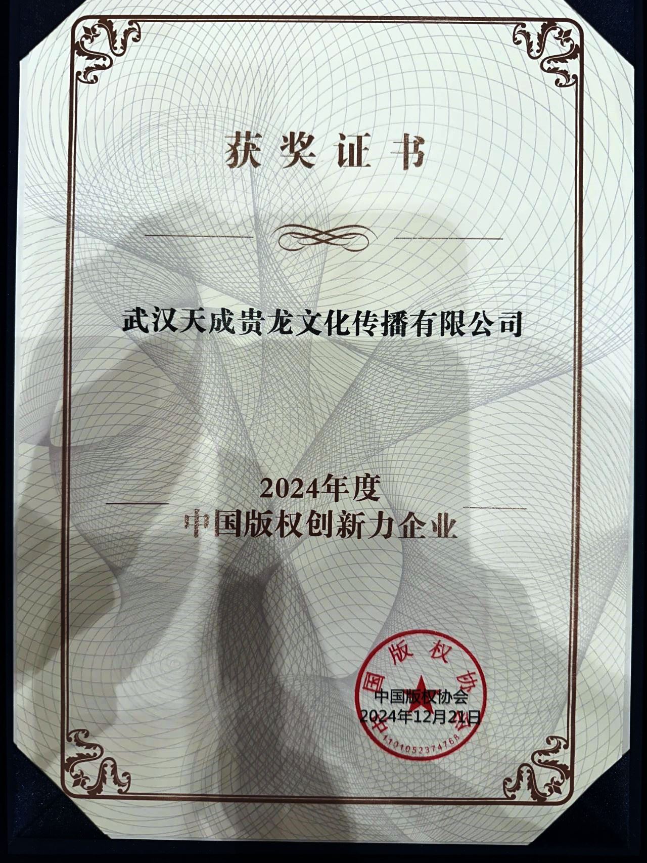 天成貴龍:2024創新力企業